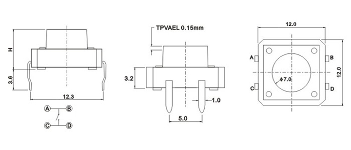 Touch switch TC-00121